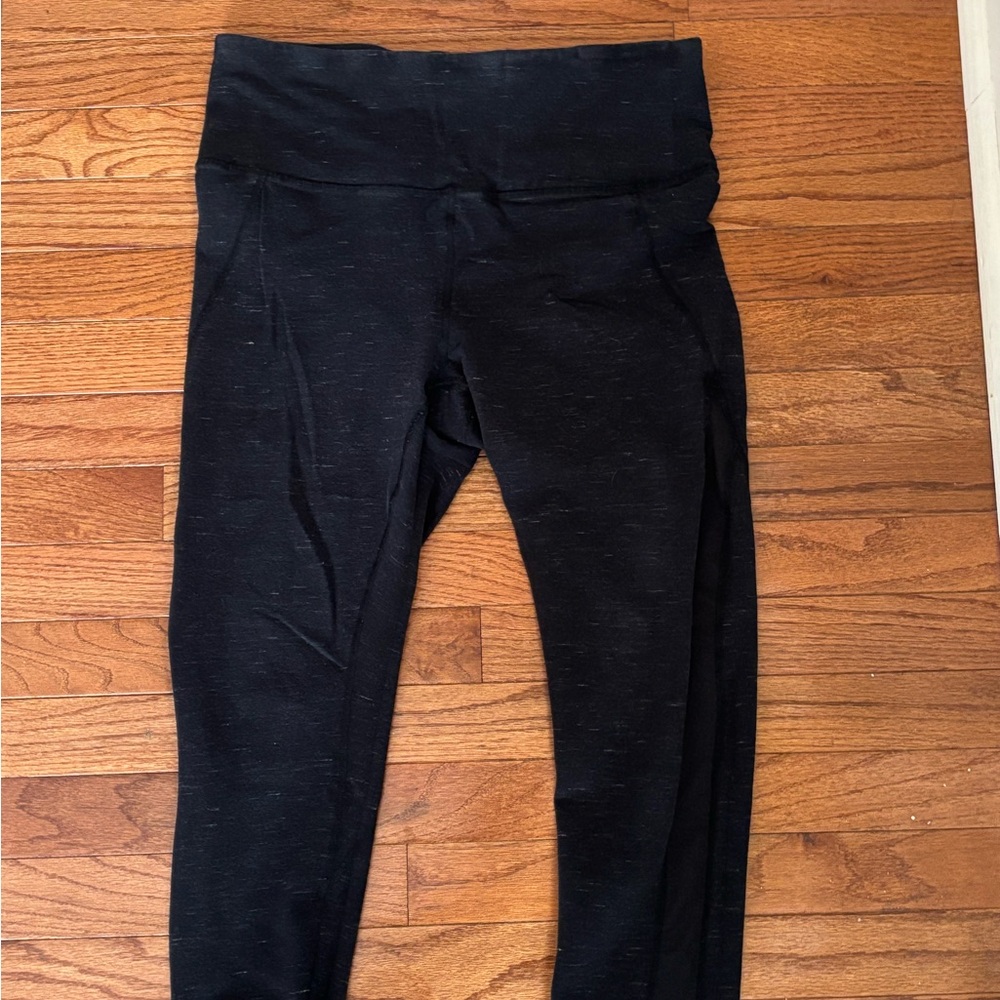Dark Gray Capri Leggings
